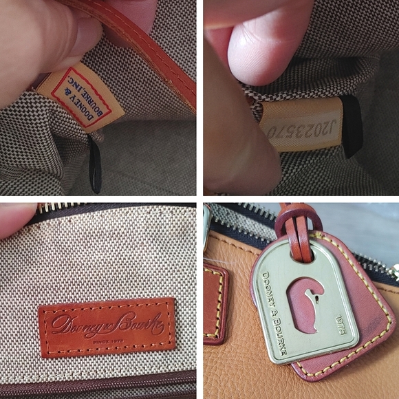 Dooney & Bourke Dillen Leather Satchel Crossbody Bag - Picture 7 of 16